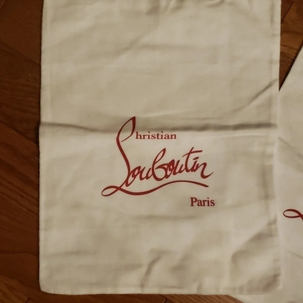 CHRISTIAN louboutin set of 2 dust bags